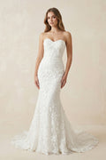 Mermaid Lace Sweetheart Wedding Dress - SHE IS ME Wedding Dresses