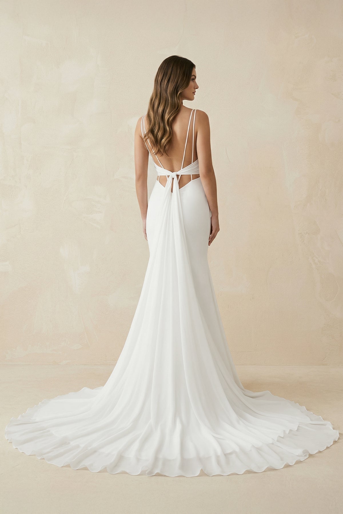 Mermaid Satin Sweetheart Wedding Dress in White - SHE IS ME Wedding Dresses