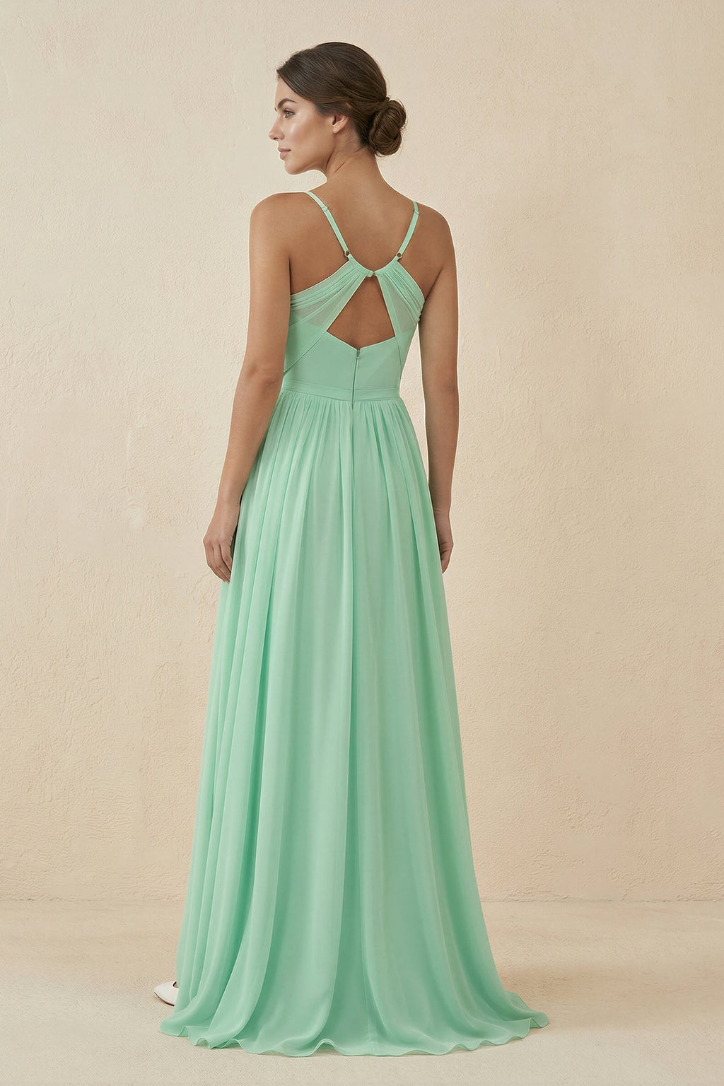 Sweetheart A - Line Chiffon Bridesmaid Dress - SHE IS ME Bridesmaid Dresses